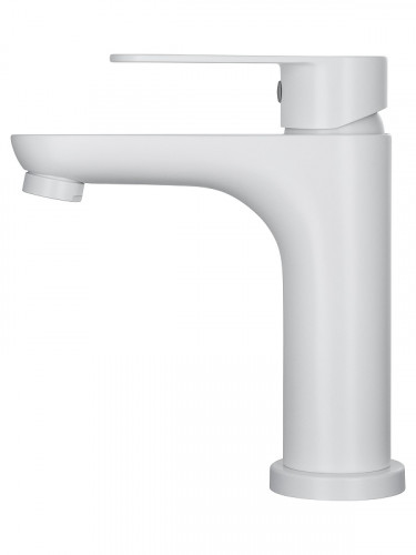 Смеситель для раковины Wonzon &amp; Woghand Alfa WW-A40202-MW цвет Белый матовый