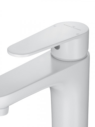 Смеситель для раковины Wonzon &amp; Woghand Alfa WW-A40202-MW цвет Белый матовый