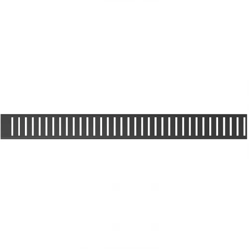 Решетка для душевого лотка Alcaplast PURE-650BLACK Черная матовая