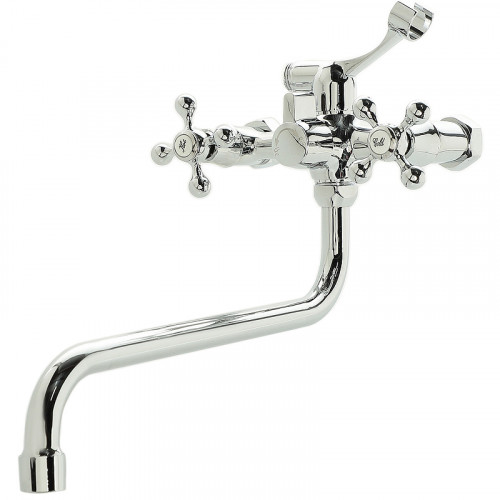 Смеситель для ванны Orange Classic Pro M72-222cr универсальный Хром на стену