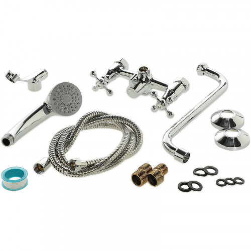 Смеситель для ванны Orange Classic Pro M72-222cr универсальный Хром на стену