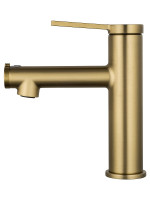 Смеситель для раковины Wonzon &amp; Woghand WW-H1017-BG цвет Брашированное золото