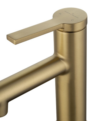 Смеситель для раковины Wonzon &amp; Woghand WW-H1017-BG цвет Брашированное золото