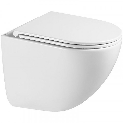 Унитаз Lemark Glazer 9614003 подвесной Белый глянец с сиденьем Микролифт