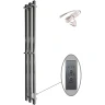 Электрический полотенцесушитель Маргроид Inaro 1200x120 Inaro-12012-057 Хром нержавеющая сталь
