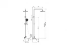 Душевая система Wonzon & Woghand Balance WW-054601-CR цвет Хром