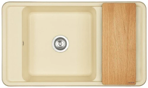 Кухонная мойка Aquaton Беллис 87 1A724832BS290 Шампань