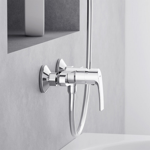 Смеситель для душа Damixa Eclipse 2.0 482000000 Хром латунь на стену