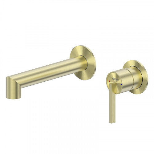 Смеситель для раковины Abber Perfekte 316 AF8A12BG цвет Золото брашированное