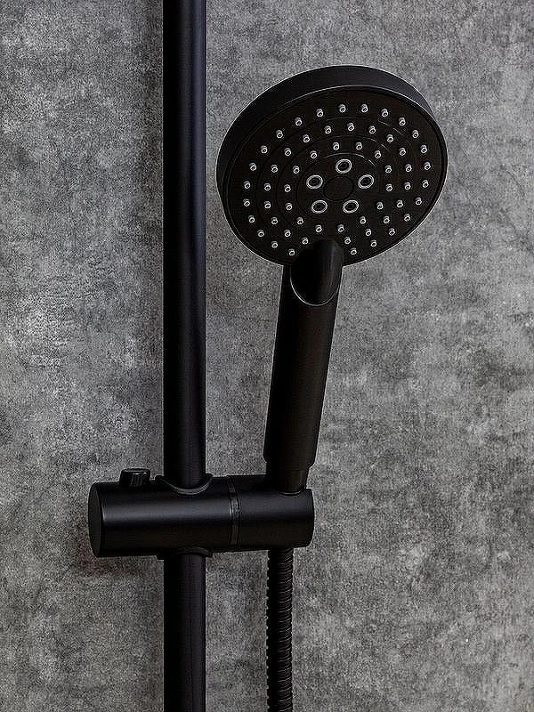 Душевой гарнитур Orange O-Shower OS702b Черный матовый