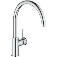 Смеситель для кухни Grohe BauClassic 31535001 Хром латунь