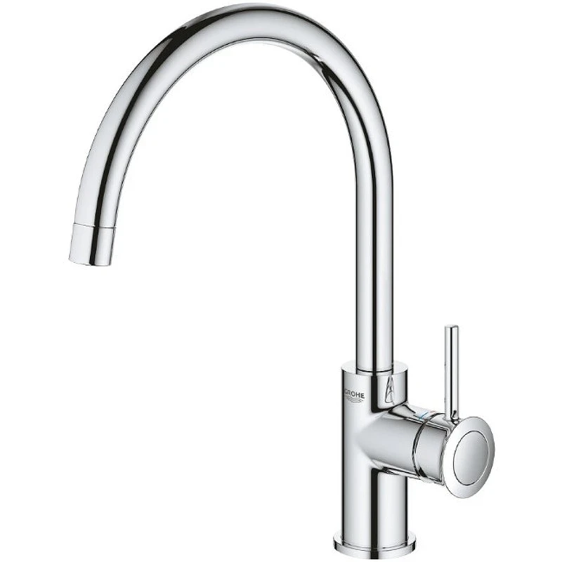 Смеситель для кухни Grohe BauClassic 31535001 Хром латунь