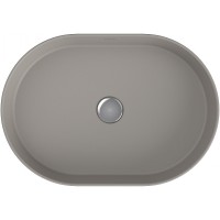 Раковина-чаша Berges Ego SL 55 181612 Серая матовая фарфор накладная