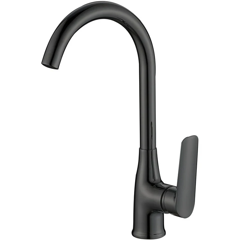 Смеситель для кухни ESKO Lagos Black LG519B Черный матовый пластик