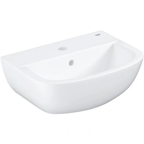 Раковина Grohe Bau Ceramic 45 39424000 Белая фаянс подвесная