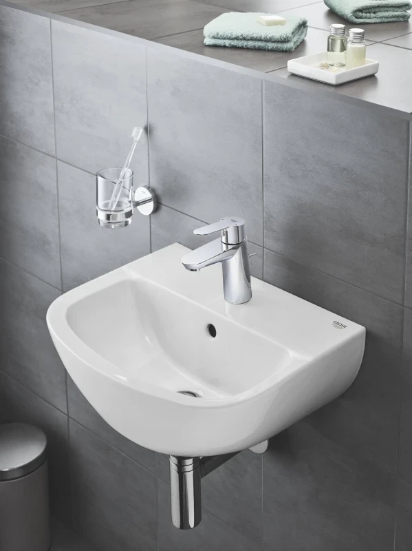 Раковина Grohe Bau Ceramic 45 39424000 Белая фаянс подвесная