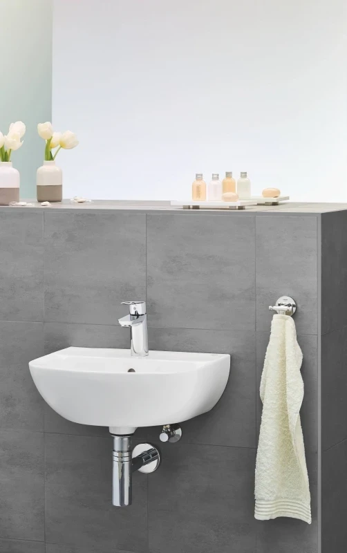 Раковина Grohe Bau Ceramic 45 39424000 Белая фаянс подвесная