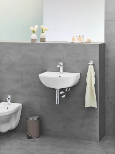 Раковина Grohe Bau Ceramic 45 39424000 Белая фаянс подвесная