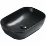 Раковина-чаша Vincea 46 VBS-102MB Черная матовая фарфор накладная