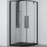 Душевой уголок RGW Stilvoll SV-53-B 80х80 06325388-14 профиль Черный стекло прозрачное
