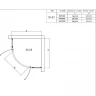 Душевой уголок RGW Stilvoll SV-53-B 80х80 06325388-14 профиль Черный стекло прозрачное