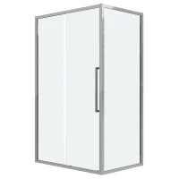Душевой уголок Grossman Cosmo 120x100 120.K33.02.1210.10.00 профиль Хром стекло прозрачное