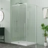 Душевой уголок Azario Male 100х100 AZ-J50-100-CH-CL профиль Хром стекло прозрачное