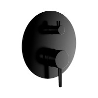 Смеситель для душа AQUAme Siena AQM8803MB цвет Черный матовый