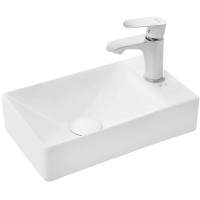 Раковина WeltWasser Aisbach 5111 R 37 10000004592 Белый глянец фаянс подвесная