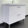 Тумба с раковиной Comforty Танжер 90Н 00-00019535 Белая матовая