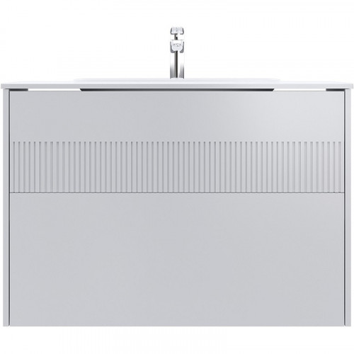 Тумба под раковину AM.PM Func 100 M8FFUX1002WM подвесная Белая матовая МДФ / ЛДСП