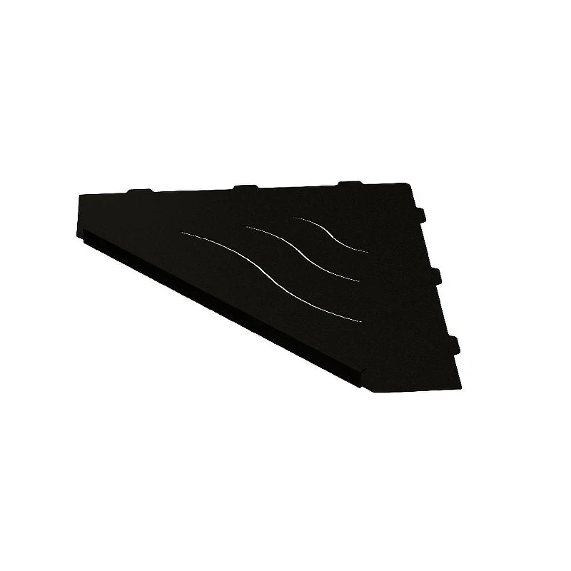 Металлическая полка RGW MT-13B 49279913-04 угловая Черная