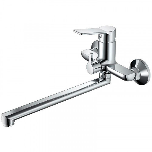 Смеситель для ванны Haiba HB22559 универсальный Хром на стену