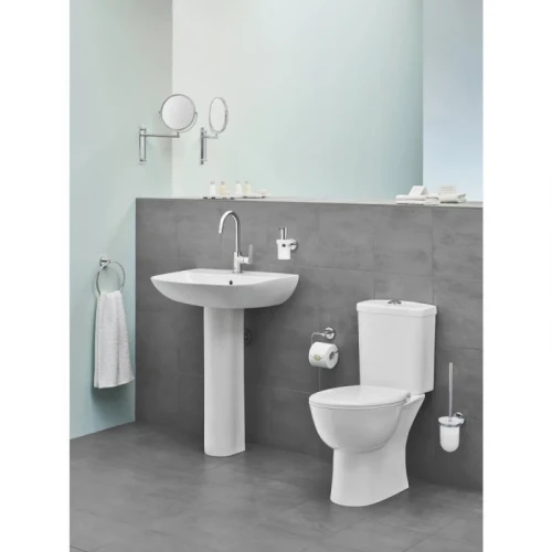 Унитаз компакт Grohe Bau Ceramic 39349000 без бачка и сиденья фарфор напольный