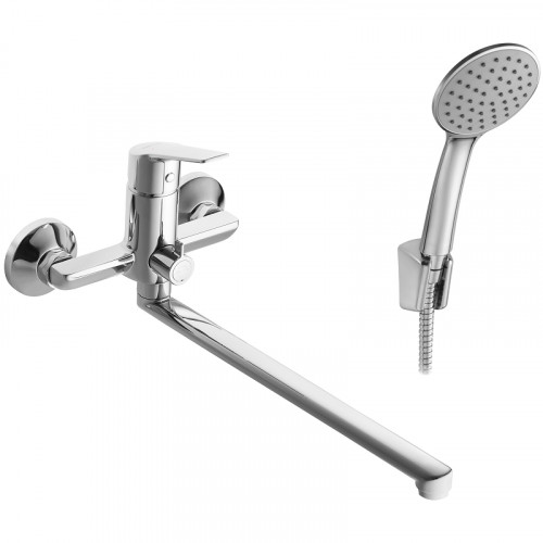 Смеситель для ванны Santek Венга WH5A12003C001 универсальный Хром латунь на стену