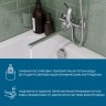 Смеситель для ванны Santek Венга WH5A12003C001 универсальный Хром латунь на стену