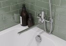 Смеситель для ванны Santek Венга WH5A12003C001 универсальный Хром латунь на стену