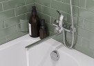 Смеситель для ванны Santek Венга WH5A12003C001 универсальный Хром латунь на стену