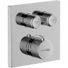 Смеситель для душа WasserKRAFT Dinkel 5848 Thermo с термостатом Хром латунь встраиваемый