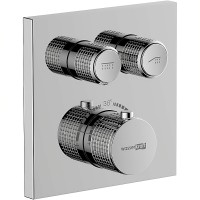 Смеситель для душа WasserKRAFT Dinkel 5848 Thermo с термостатом Хром латунь встраиваемый