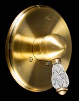 Смеситель для душа Boheme Crystal 305-CRST Бронза латунь встраиваемый