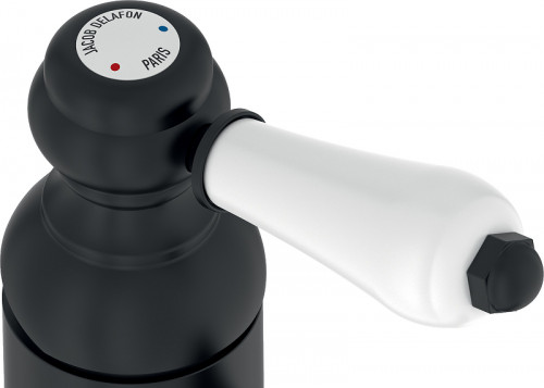 Смеситель для раковины Jacob Delafon Louise E24360-BL Черный матовый латунь