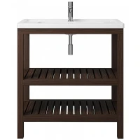 Тумба под раковину Creto Provence 85 9-1008V Venge массив дерева