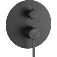 Смеситель для душа Caprigo Don 53-552-ner Черный матовый
