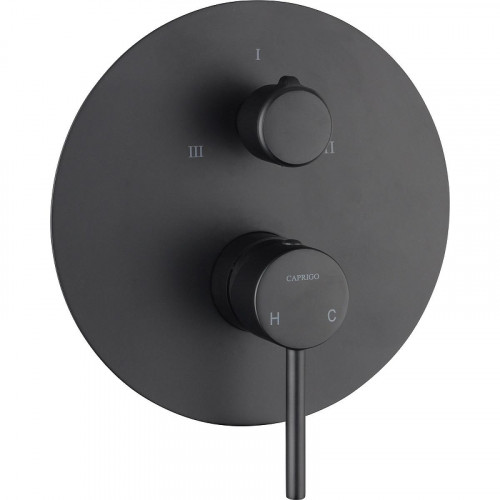 Смеситель для душа Caprigo Don 53-552-ner Черный матовый