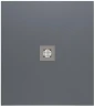 Душевой поддон из искусственного камня Allen Brau Priority 100x100 8.31005-BGM цвет Синий+Серый