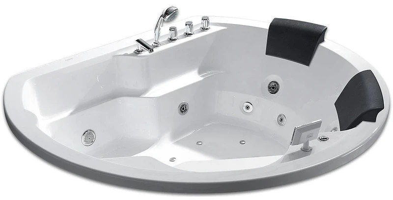Акриловая ванна Gemy Gemy 185x162 G9053 K С гидромассажем