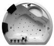 Акриловая ванна Gemy Gemy 185x162 G9053 K С гидромассажем