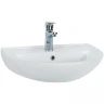 Раковина Creavit 50 TP155-00CB00E-0000 Белая фарфор подвесная