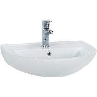 Раковина Creavit 50 TP155-00CB00E-0000 Белая фарфор подвесная